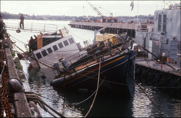 Les excuses du poseur de bombe du Rainbow Warrior