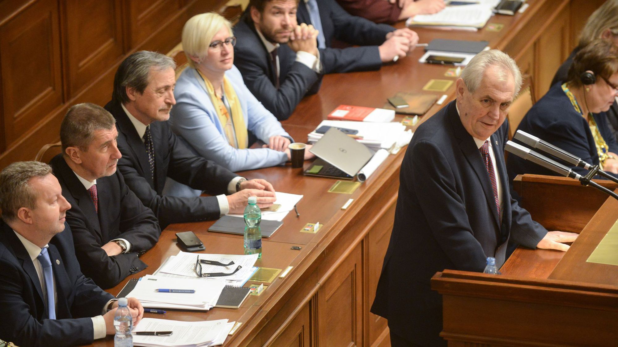 Présidentielle tchèque: quitte ou double pour le président Zeman