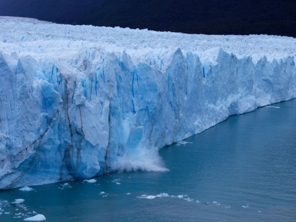 Argentine: un énorme glacier sur le point de se rompre