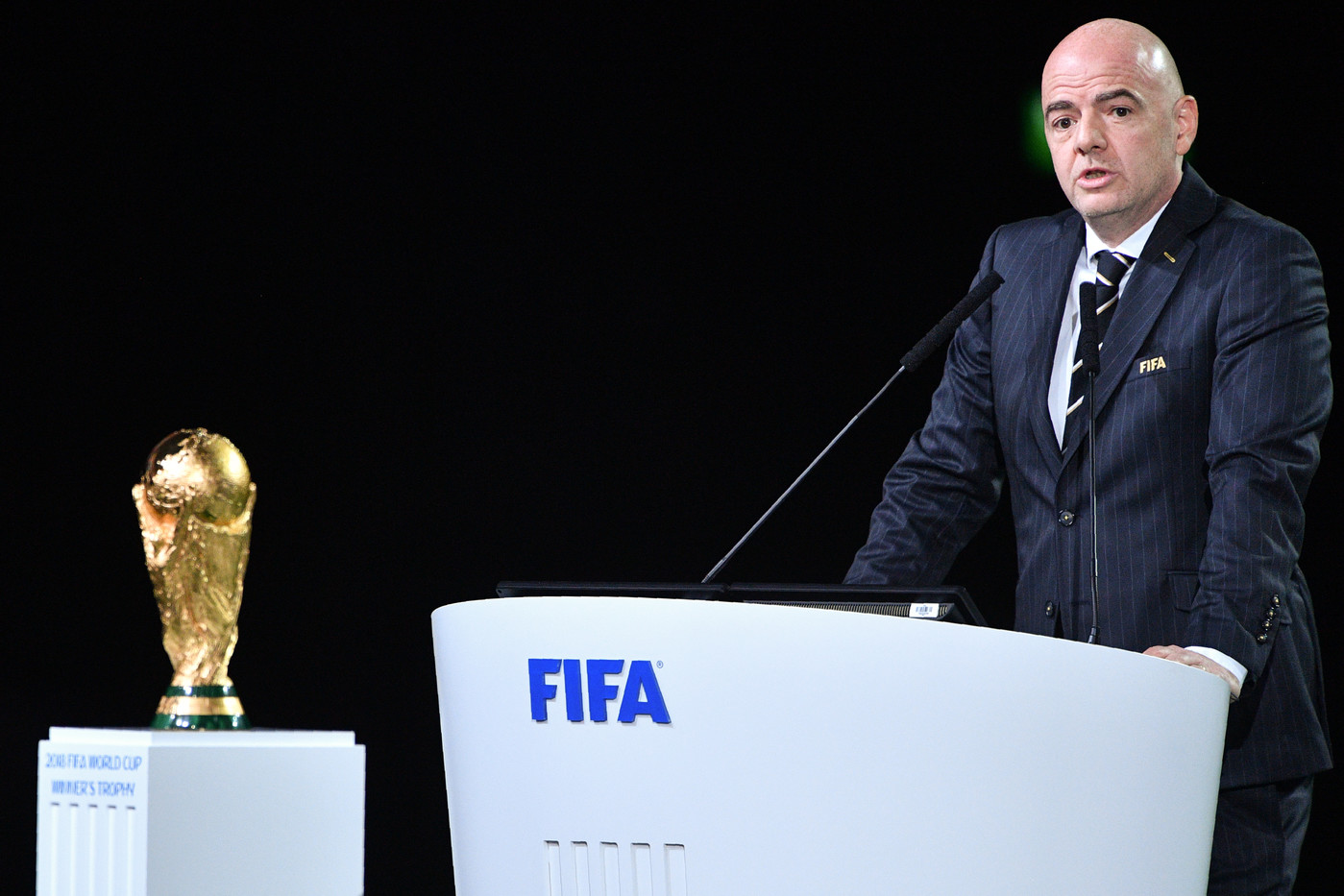 La Fifa ouvre son 68e congrès à Moscou où doit être attribué le Mondial 2026