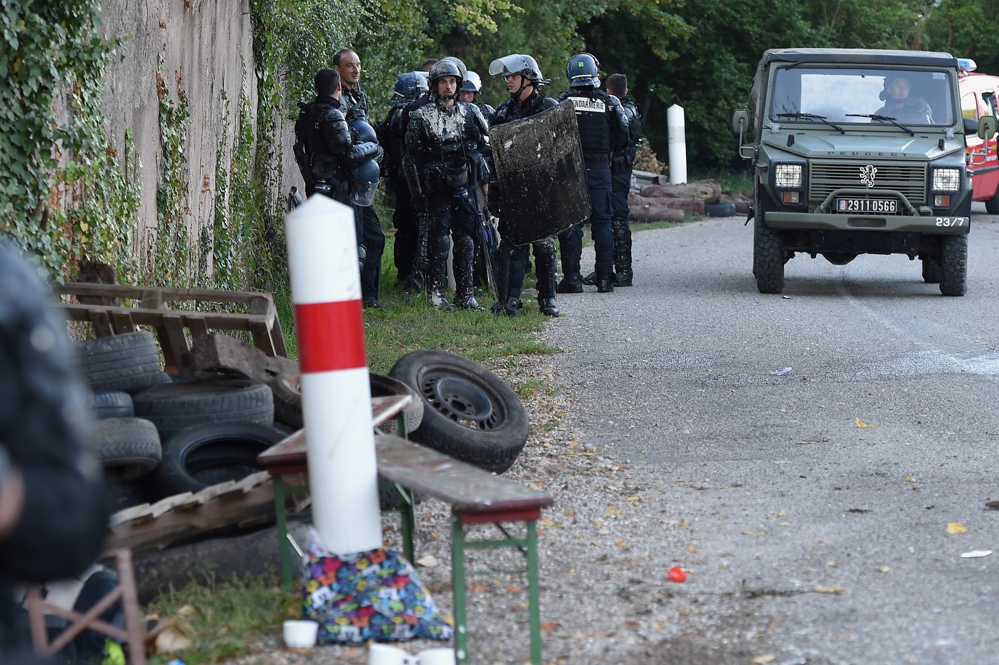 Plus de 500 gendarmes évacuent une ZAD près de Strasbourg