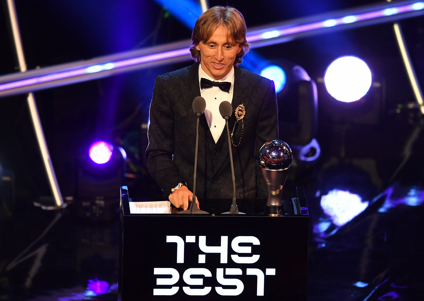 Trophées Fifa: Modric met fin au règne de Ronaldo et Messi