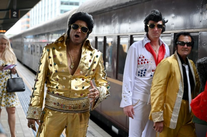 Elvis Express: les fans dans le train pour honorer le "King"