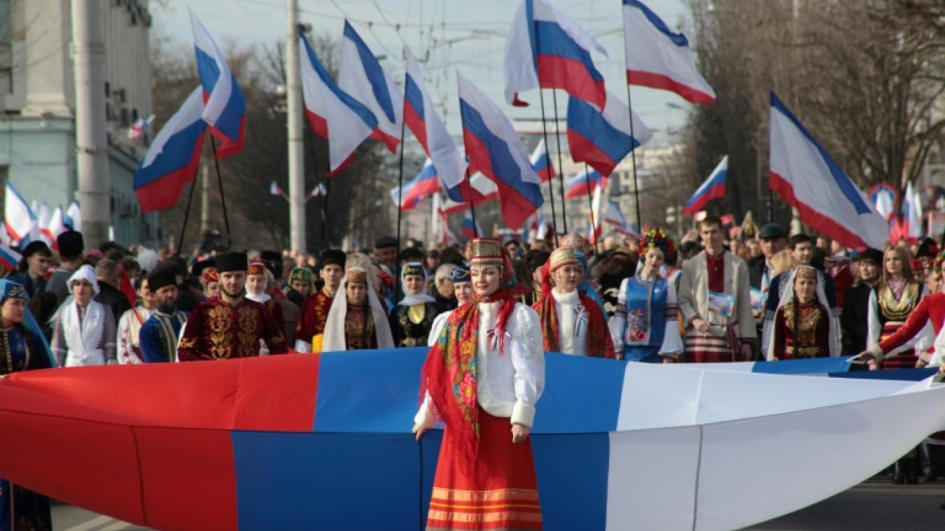 La Russie fête les cinq ans de l'annexion de la Crimée