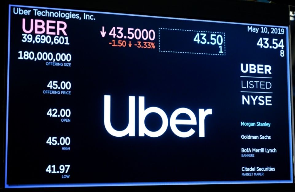 Déboires boursiers d'Uber et Lyft: la faute aux grandes banques?