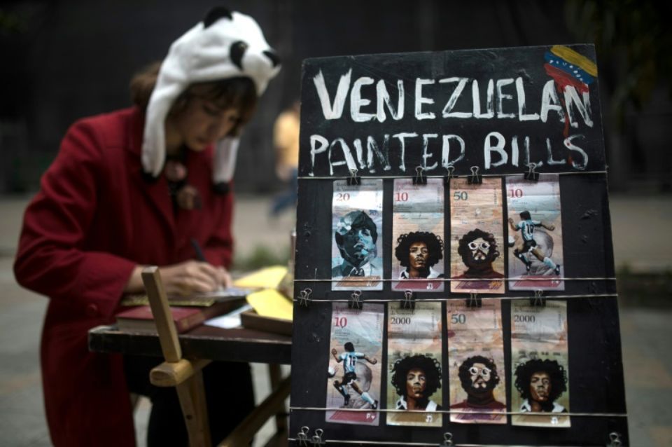 Che Guevera, Escobar et Frida Kahlo unis pour "réévaluer" la monnaie vénézuélienne