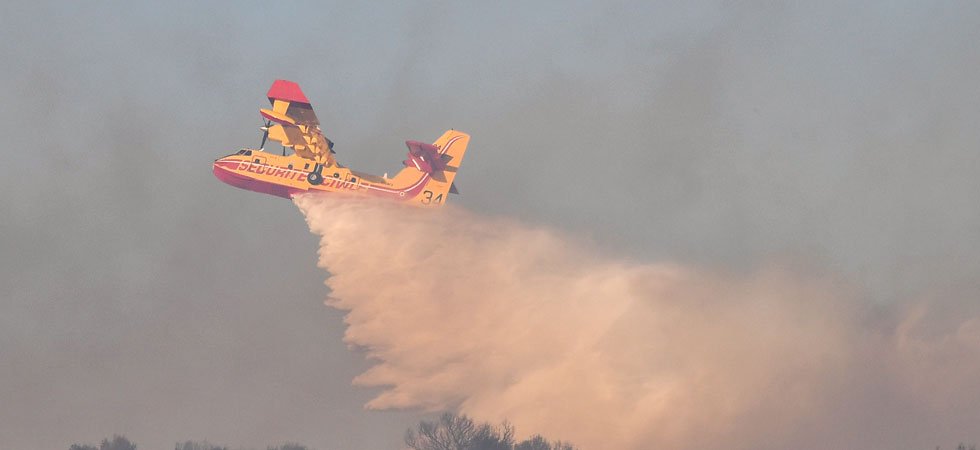 Aude : un incendie brûle environ 900 hectares sans faire de victime