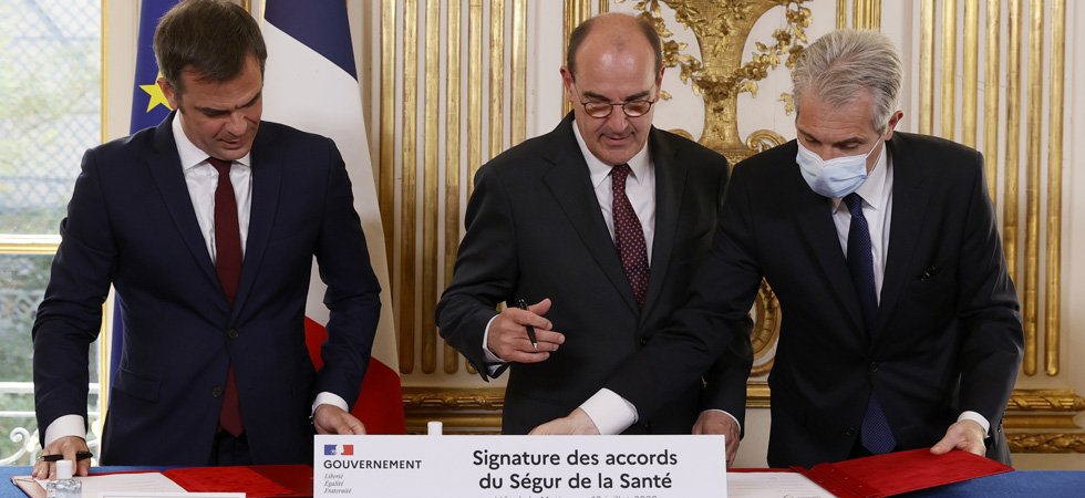 "Ségur de la Santé" : les accords salariaux officiellement signés, Jean Castex salue "un moment historique"