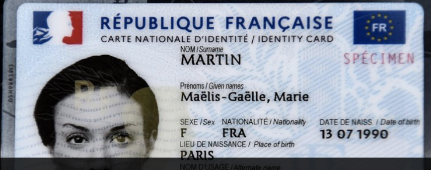 La nouvelle carte d'identité "plus sécurisée" est entrée en vigueur lundi 2 août