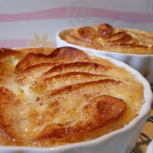 FLAN POMMES CANNELLE