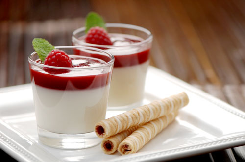 PANNA COTTA FRAMBOISE