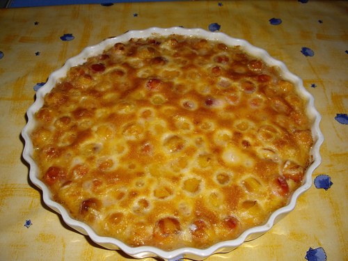 Clafoutis aux mirabelles