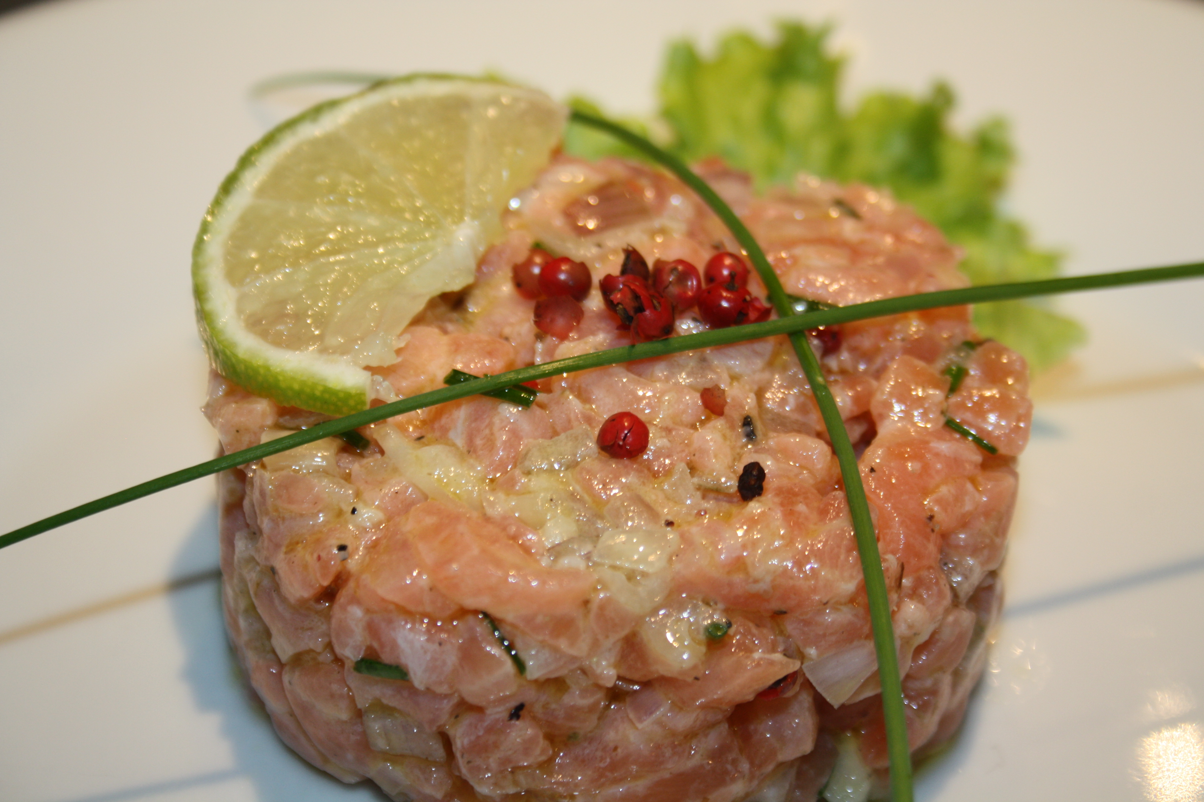 Tartare de saumon